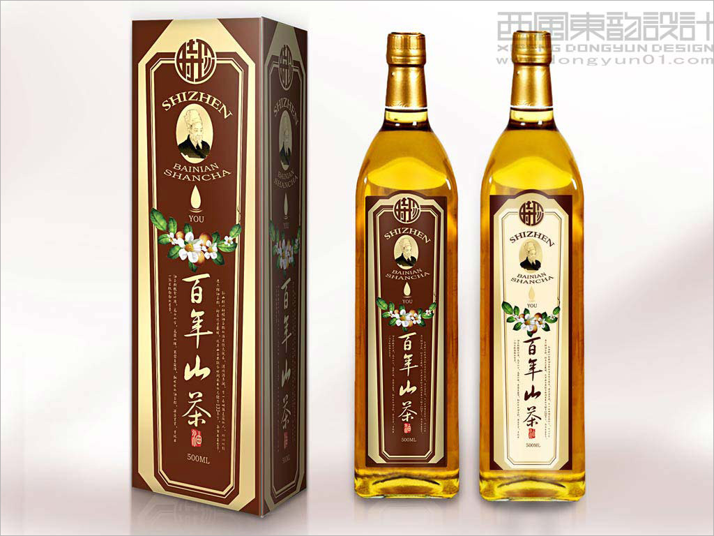 湖北李時珍健康產(chǎn)業(yè)公司山茶油包裝設計
