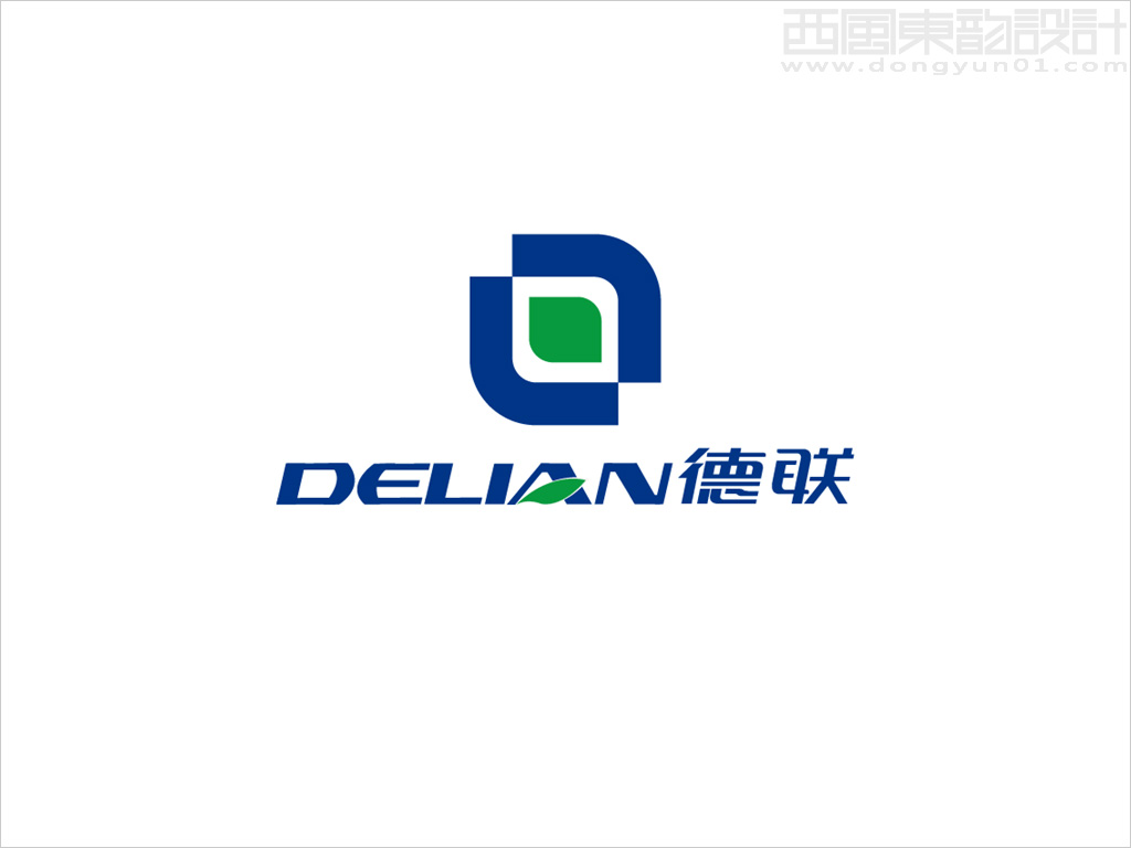 德聯(lián)科貿(mào)（北京）有限公司德聯(lián)DELIAN品牌logo設計