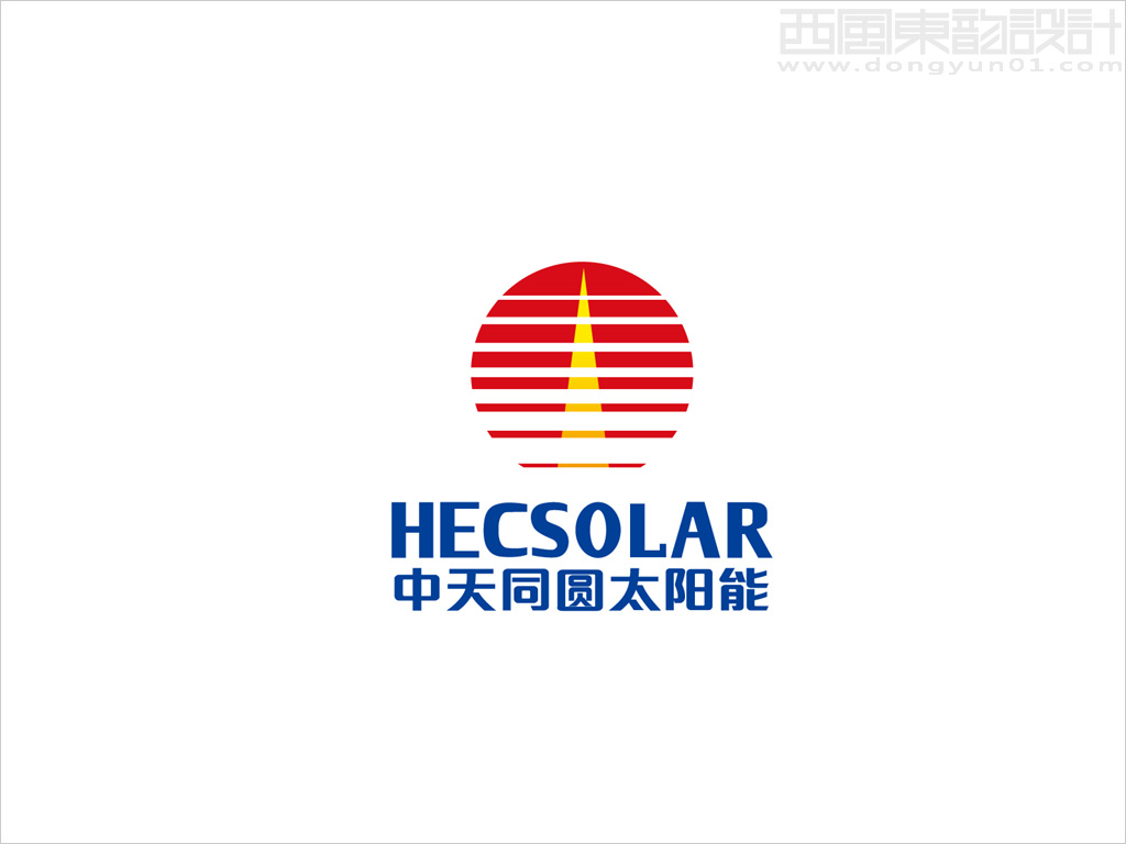 中天同圓太陽能高科技公司logo設(shè)計