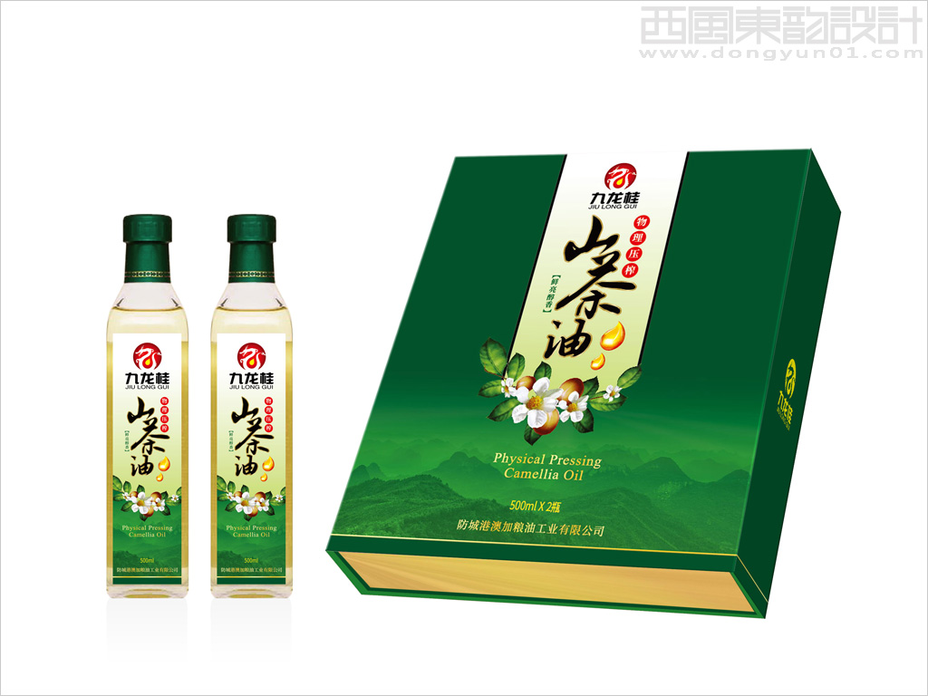 澳加糧油工業(yè)有限公司山茶油禮盒設(shè)計、山茶油瓶簽設(shè)計