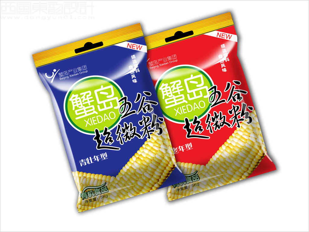 北京蟹島種植養(yǎng)殖公司五谷超微粉包裝設計之老年型