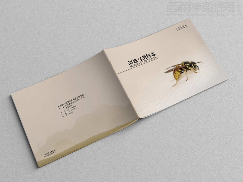 北京泰斗生物醫(yī)藥科技有限公司產(chǎn)品手冊封面設計