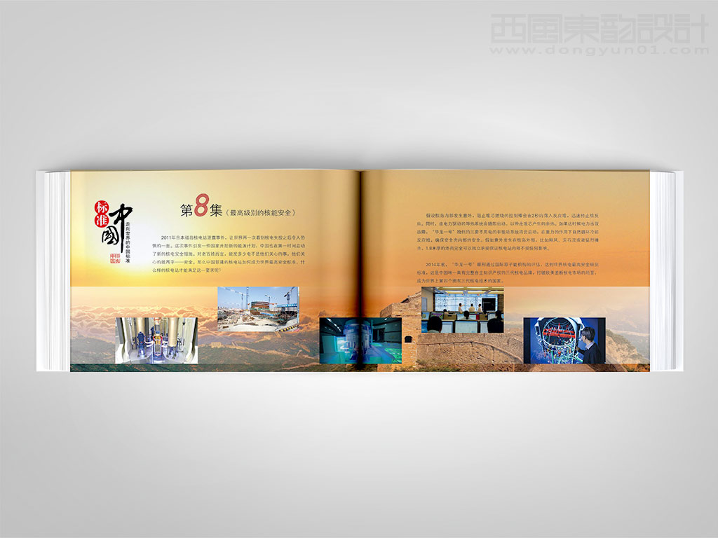 《中國(guó)標(biāo)準(zhǔn)化》雜志社標(biāo)準(zhǔn)中國(guó)卡冊(cè)設(shè)計(jì)之最高級(jí)別的核能安全內(nèi)頁設(shè)計(jì)