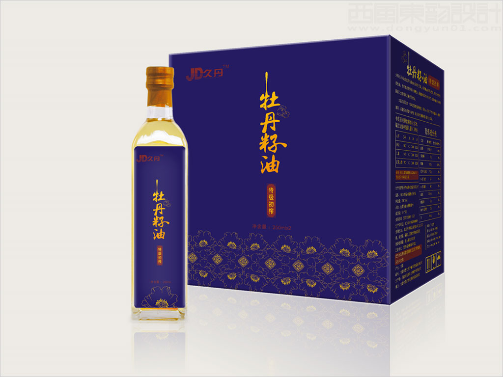 甘肅綠盟牡丹產(chǎn)業(yè)科技發(fā)展有限公司牡丹籽油包裝設計圖片