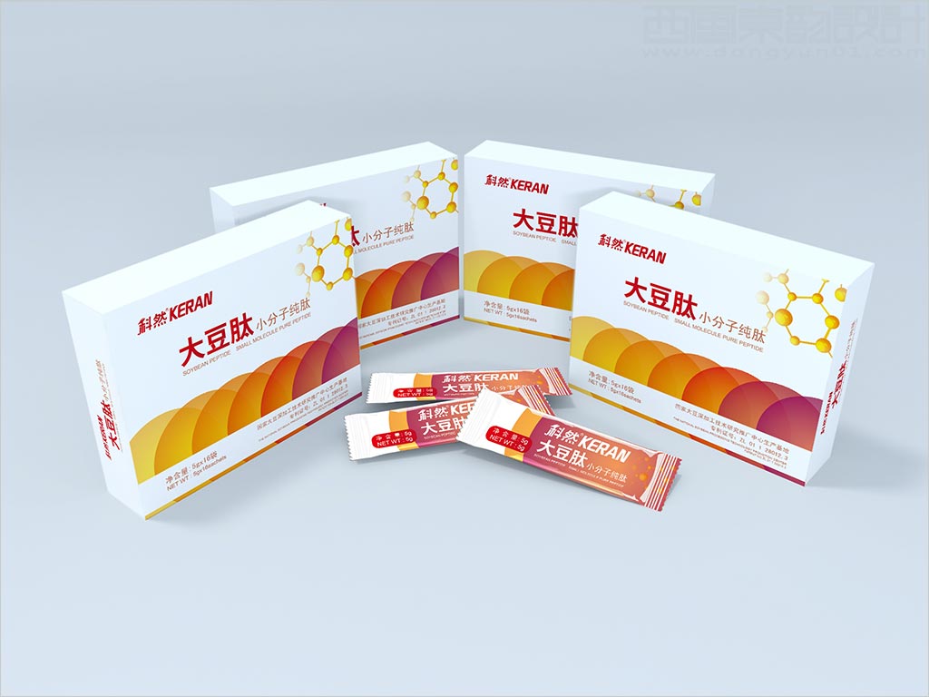 內(nèi)蒙古科然生物高新技術有限責任公司大豆肽粉小分子純肽保健營養(yǎng)品包裝設計