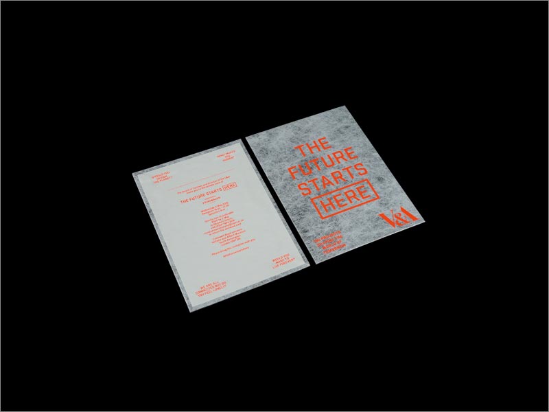 V＆A博物館的《未來從這里開始》展覽文件，威廉姆森·柯蘭工作室