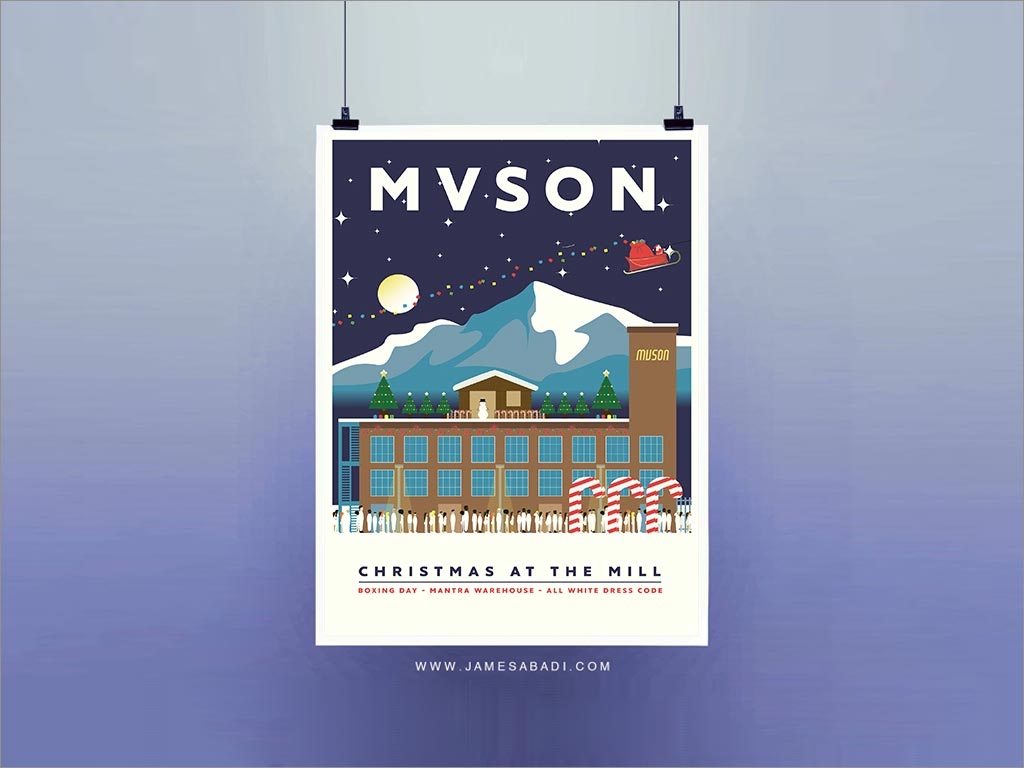 梅森集體（Mason Collective）的宣傳彩頁(yè)傳單設(shè)計(jì)