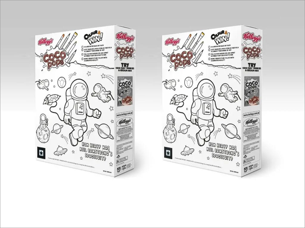 Kellogg's充滿(mǎn)童趣的嬰兒食品包裝設(shè)計(jì)