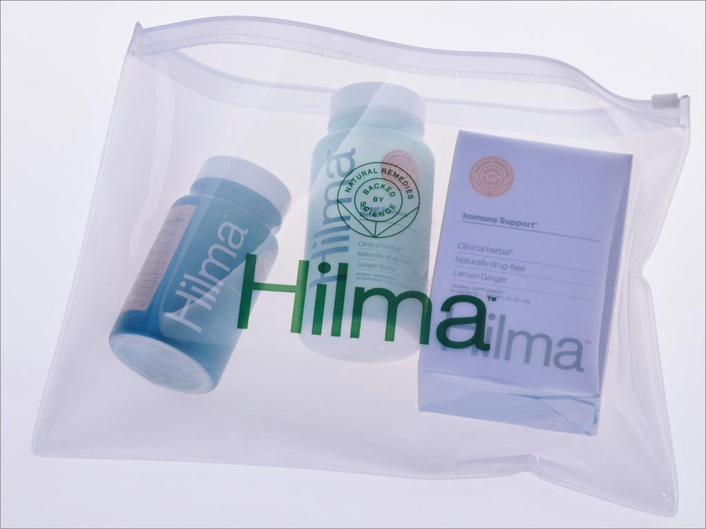 傳達了天然成分和科學性的Hilma保健補品包裝設(shè)計