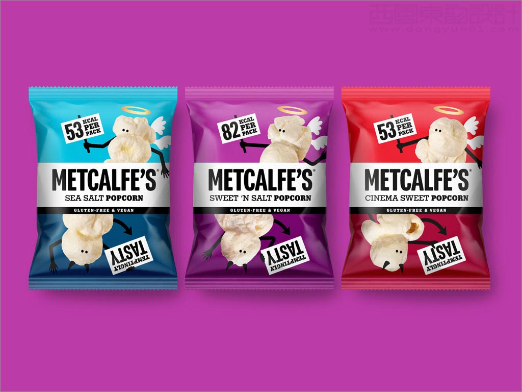 英國Metcalfe爆米花零食小吃包裝設(shè)計(jì)