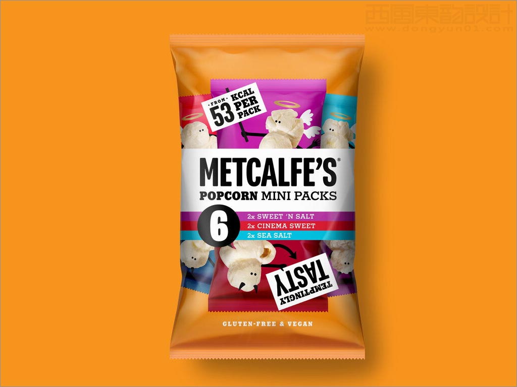 英國Metcalfe爆米花零食小吃包裝設(shè)計(jì)