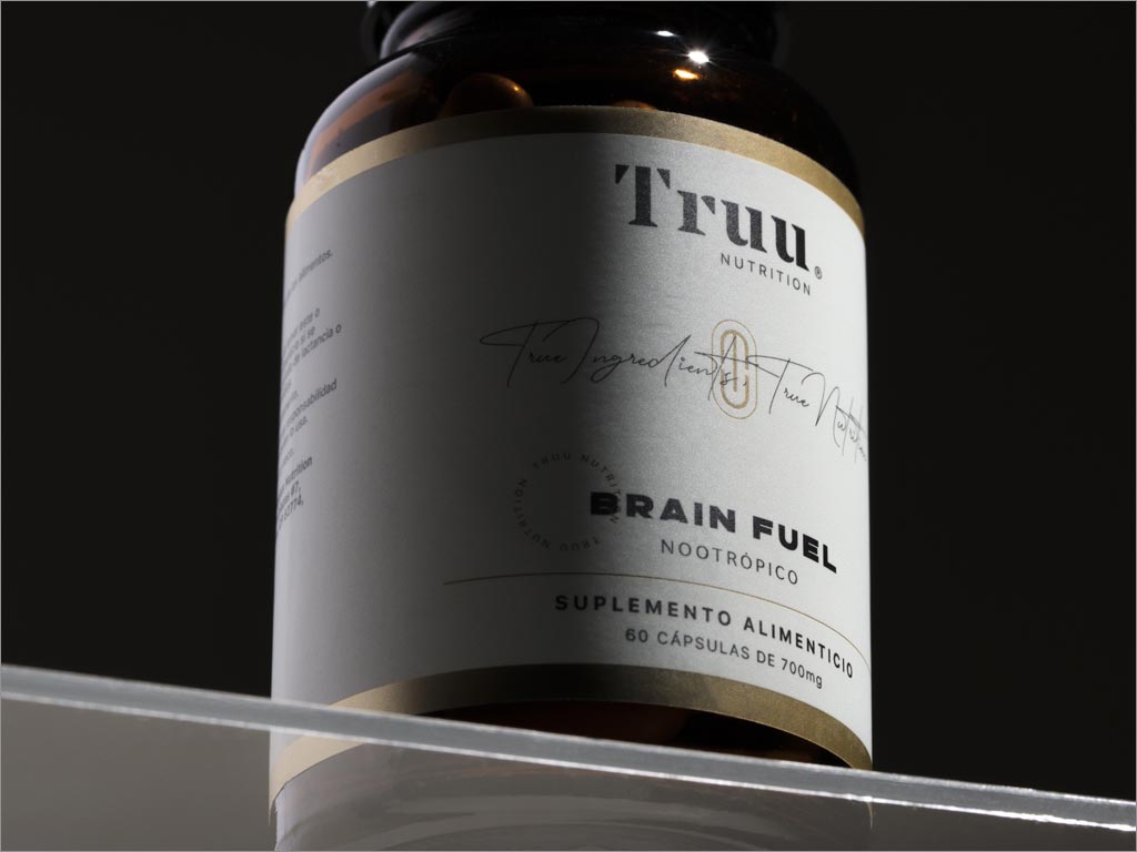 Truu Nutrition營養(yǎng)保健補品包裝設(shè)計之局部細(xì)節(jié)展示