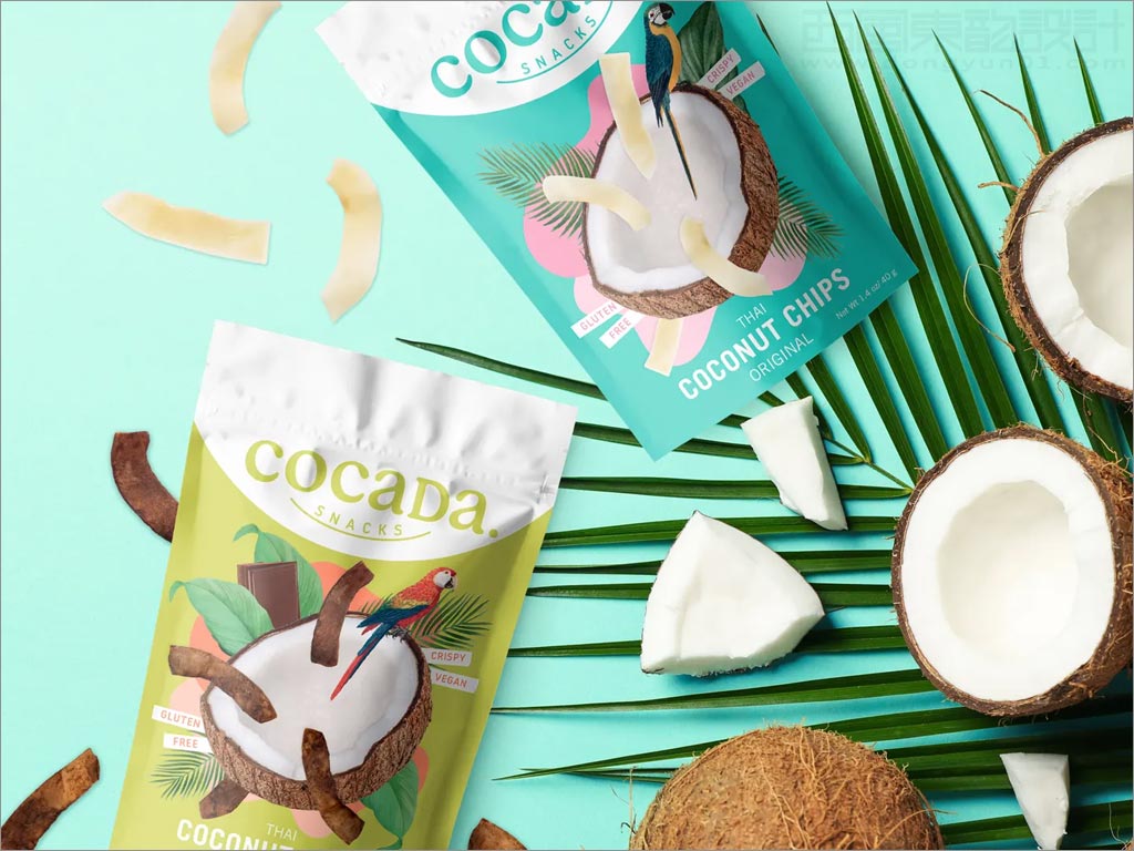 西班牙cocada椰子甜點零食小吃包裝設(shè)計
