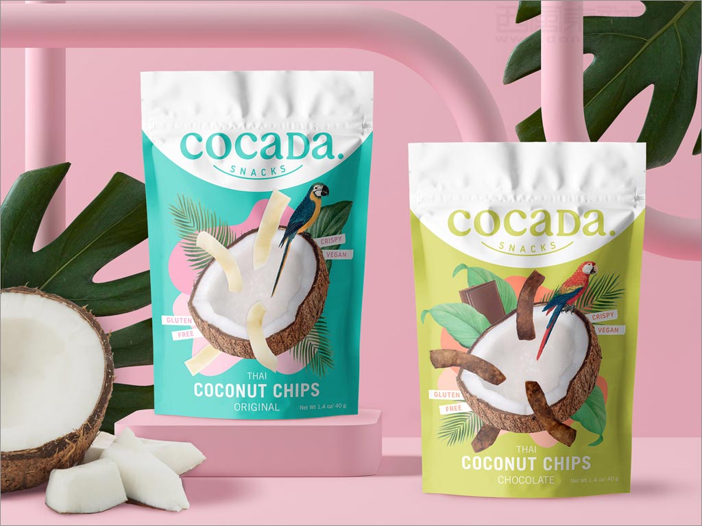 西班牙cocada椰子甜點零食小吃包裝設(shè)計