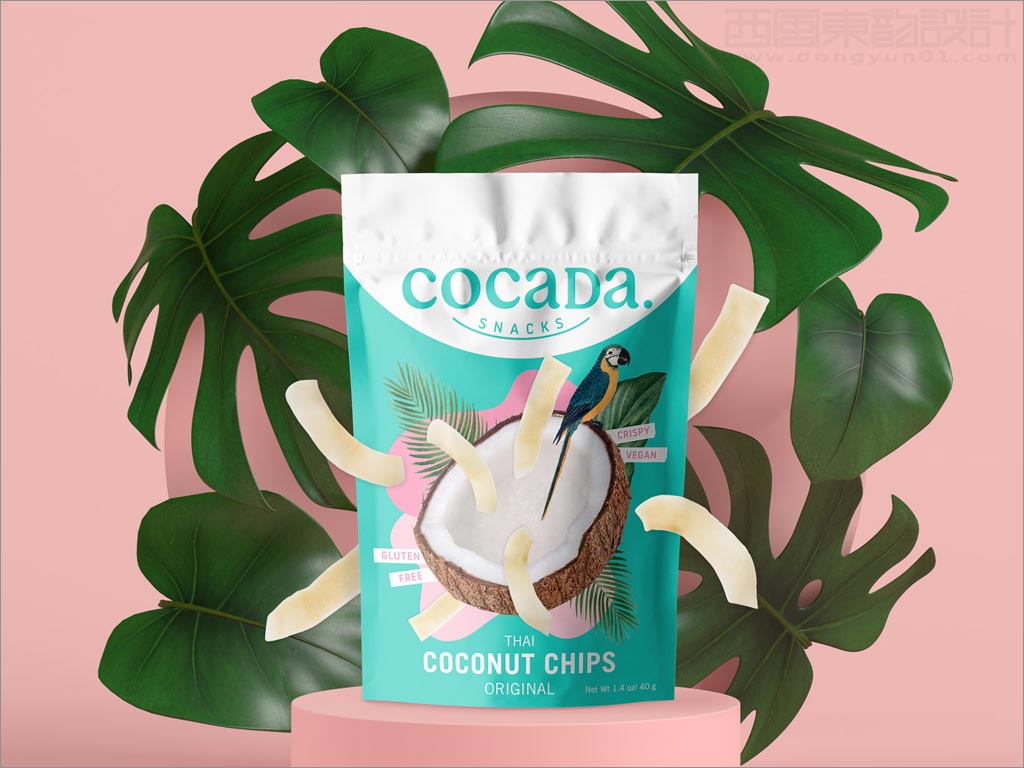 西班牙cocada椰子甜點零食小吃包裝袋設(shè)計
