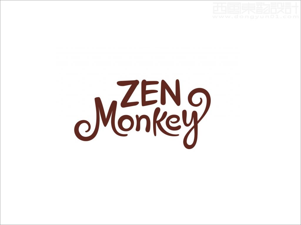 美國zen monkey早餐速食粥l(xiāng)ogo設(shè)計(jì)