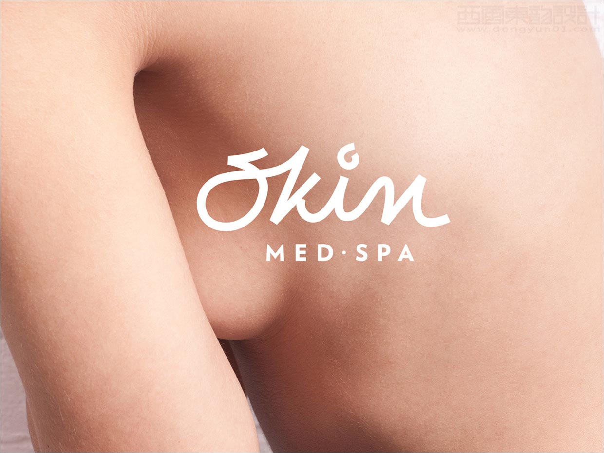 美國Skin Med Spa肌膚修復藥妝產(chǎn)品logo設計