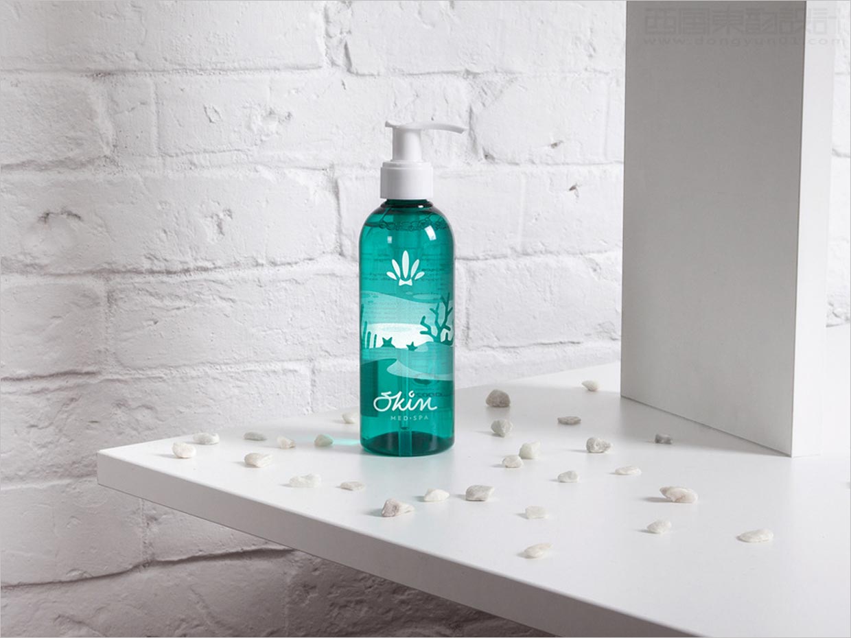 美國Skin Med Spa肌膚修復藥妝產(chǎn)品瓶體包裝設計