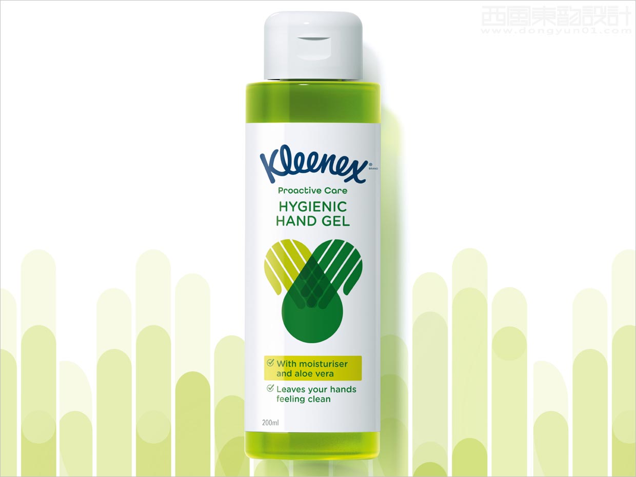 英國Kleenex洗手液衛(wèi)生用品包裝設(shè)計(jì)