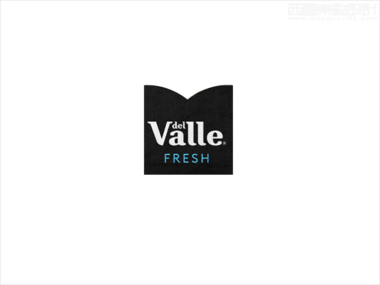 可口可樂(lè)公司Del Valle果汁飲料logo設(shè)計(jì)