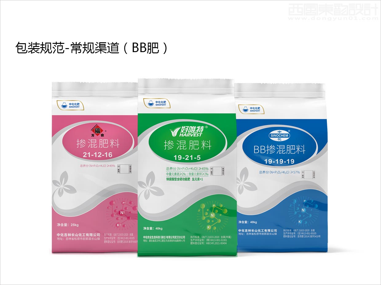 先正達(dá)集團(tuán)中國中化化肥復(fù)合肥料農(nóng)資包裝設(shè)計升級項(xiàng)目之常規(guī)渠道BB肥效果圖展示